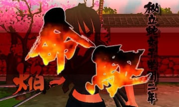 Captura de pantalla - Senran Kagura Burst (3DS)