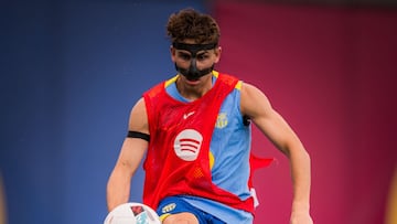 Fermín, otra máscara en el Barça