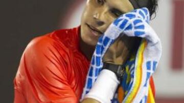 Cilic, en el Australian Open.