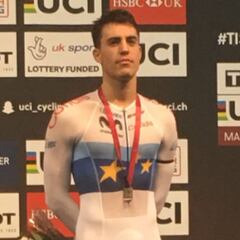 Albert Torres, bronce en Omnium