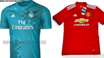 Descubre las nuevas camisetas filtradas de la temporada 17-18