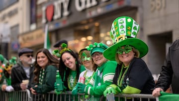Celebración del St. Patrick’s Day en la ciudad de Nueva York.
