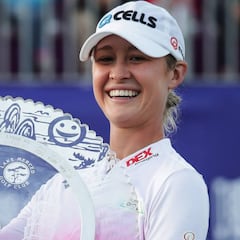 Nelly Korda gana en Taiwán y Ciganda acaba cuarta