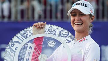 Nelly Korda gana en Taiw¨¢n y Ciganda acaba cuarta
