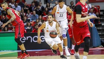 Campazzo, durante el partido
