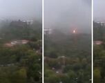 Viral: Cae rayo en el Bosque de Chapultepec, CDMX por intensas lluvias