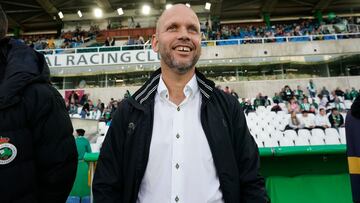 José Alberto, entrenador del Racing.
