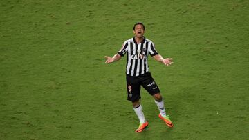 Fred celebra uno de sus cuatro goles en la goleada de Atl&eacute;tico Mineiro a Sport Boys.