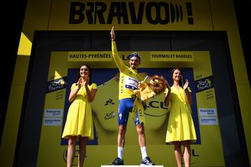 El maillot amarillo amplió su ventaja y sale más líder tras la etapa del Tourmalet.