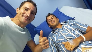 El ciclista Fabricio Quirós se recupera en el hospital tras las heridas sufridas en el atropello que sufrió durante una carrera en Costa Rica.