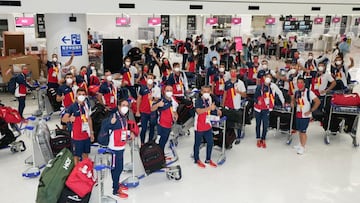 Todos los participantes espa?oles por deporte y prueba