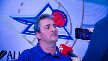 Sergio Valdeolmillos, coach de Astros de Jalisco en la LNBP.