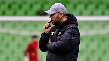 José Alberto, entrenador del Racing.