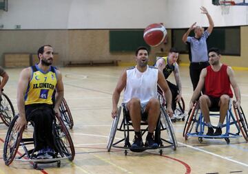 Baloncesto en silla de ruedas inclusivo. Felipe Reyes, exjugador de baloncesto.