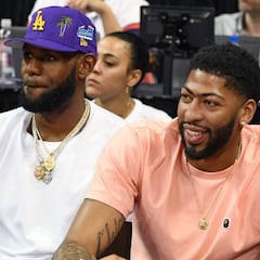 LeBron le cederá el número 23 de Lakers a Davis... el año que viene