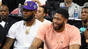 LeBron le cederá el número 23 de Lakers a Davis... el año que viene