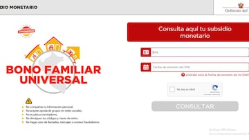 Bono Familiar Universal y 600 soles: link y cómo ver con DNI quién puede cobrarlo hoy, 28 de marzo