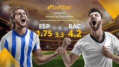 RCD Espanyol vs. Racing de Santander: horario, TV, estadísticas, clasificación y pronósticos