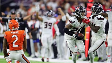 C.J. Stroud and the Houston Texans held off rookie QB Caleb Williams and the Chicago Bears in a defensive showdown on Sunday night from NRG Stadium.