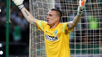 Franco Armani, campeón con Atlético Nacional de Copa Libertadores