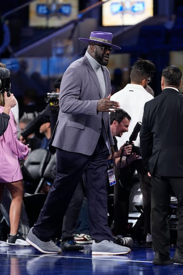 Shaquille O'Neal, exjugador de baloncesto estadounidense, que disputó 19 temporadas en la NBA.