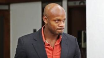 Asafa Powel, en el juicio