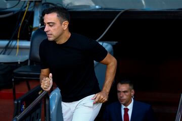 Xavi Hernández entrenador del Barcelona.