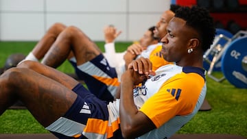 The Brazilian did not train ahead of Real Madrid’s game against Villarreal.