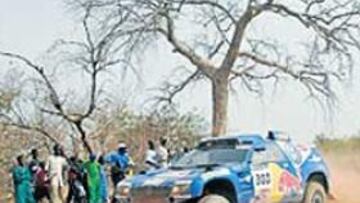 <b>EL MÁS RÁPIDO.</b> Sainz sigue cosechando éxitos en la carrera.