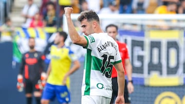 12/04/25 PARTIDO SEGUNDA DIVISION
CADIZ - ELCHE
PRIMER GOL ALVARO NUÑEZ 0-1 ALEGRIA