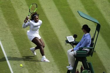 Extraordinary Serena makes Wimbledon final for 10th time