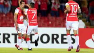 Santa Fe ya venció a Estudiantes en El Campín. Esta vez espera ganar la llave para conseguir el paso a cuartos de final de la Libertadores.