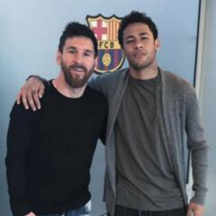 Neymar a Messi: "Y la gente decía que nos llevaríamos mal"