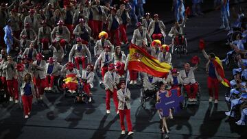 Maracaná rozó el lleno para dar la bienvenida a los paralímpicos