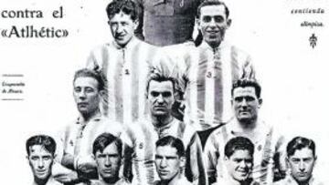 El once argentino que jugó en Madrid.