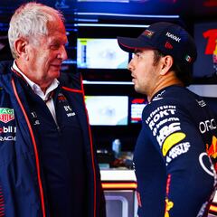 La disculpa de Helmut Marko con Checo Pérez