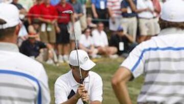 Estados Unidos vence con solvencia tras la primera jornada, con Jiménez y García sin acierto