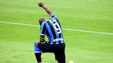 El delantero abrió el marcador para el Inter de Milán en el duelo contra la Sampdoria y su festejo ya le está dando la vuelta al mundo.
