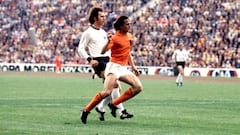 Cruyff y Beckenbauer, en la final del Mundial de 1974.