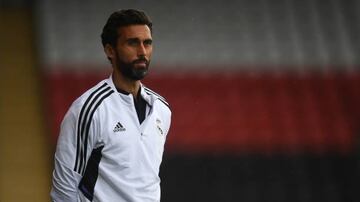 Álvaro Arbeloa, entrenador del Juvenil A del Real Madrid que compite en la UEFA Youth League.