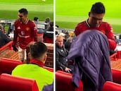 El cabreo de Casemiro al ser sustituido que ha acabado en meme: vean la que lía con el abrigo