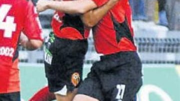 <b>UN SUEÑO. </b>Ayoze logró en Cádiz un gol que perseguía desde hace años.