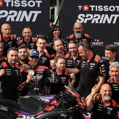 “Me saco mucho peso de encima al ganar con Aprilia”