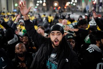 La ciudad de Philadelphia festej el triunfo que obtuvieron 40-22 ante los Kansas City Chiefs en el Super Bowl LIX. As se vivi.