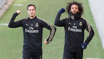 El vacile de Marcelo a Lucas V¨¢zquez por el estilismo del gallego