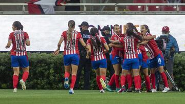 during the game Guadalajara vs Atlas, corresponding to Semifinal second leg match of the Liga BBVA MX Femenil Clausura Guard1anes 2021, at Akron Stadium, on May 17, 2021.
 
 &amp;lt;br&amp;gt;&amp;lt;br&amp;gt;
 
 durante el partido Guadalajara vs Atlas, 