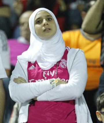 Ambientazo previo al Real Madrid-Milán