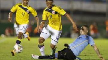 Colombia podr&iacute;a clasificarse a un repechaje de los Juego Ol&iacute;mpicos si derrota a Brasil y Argentina vence a Uruguay. 