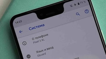 Google Pixel 3 XL con doble notch, el nuevo error del móvil de Google