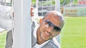 <b>UN PILAR. </b>A sus 27 años, Luccin es uno de los líderes del Atlético.